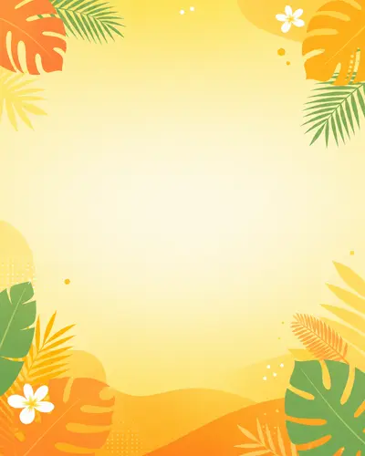 盛夏热带 · 海报底图