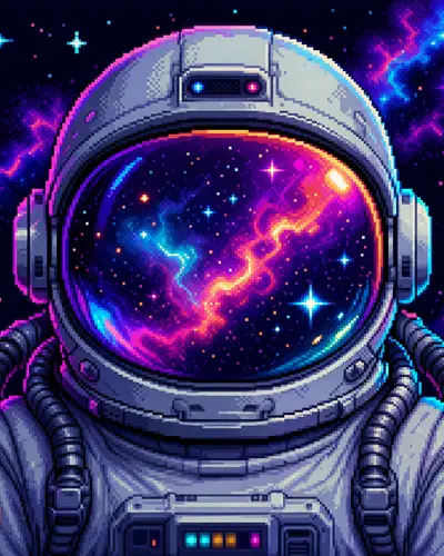 像素宇航员