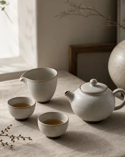 禅意茶具 · 静物美学
